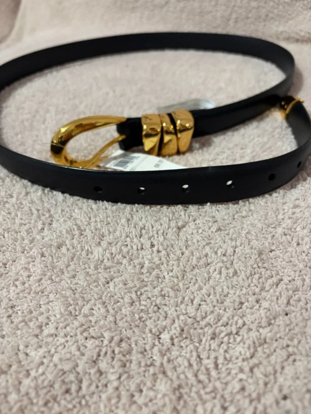 Madewell Triple Metal Keeper Belt NWT - Picture 2 of 3